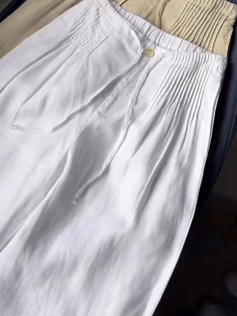 Camille | Women's Elegant Wide-Leg Trousers