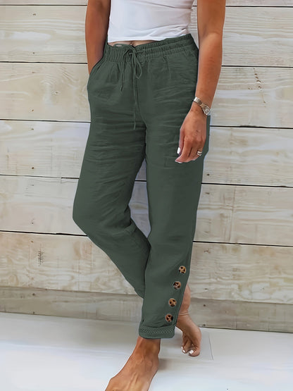 Lana | Women's Slim Straight Trousers
