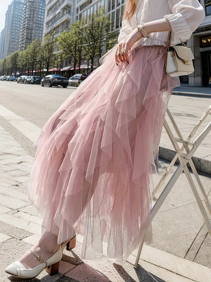 Cecil | Women's Stylish Layered Tutu Skirt