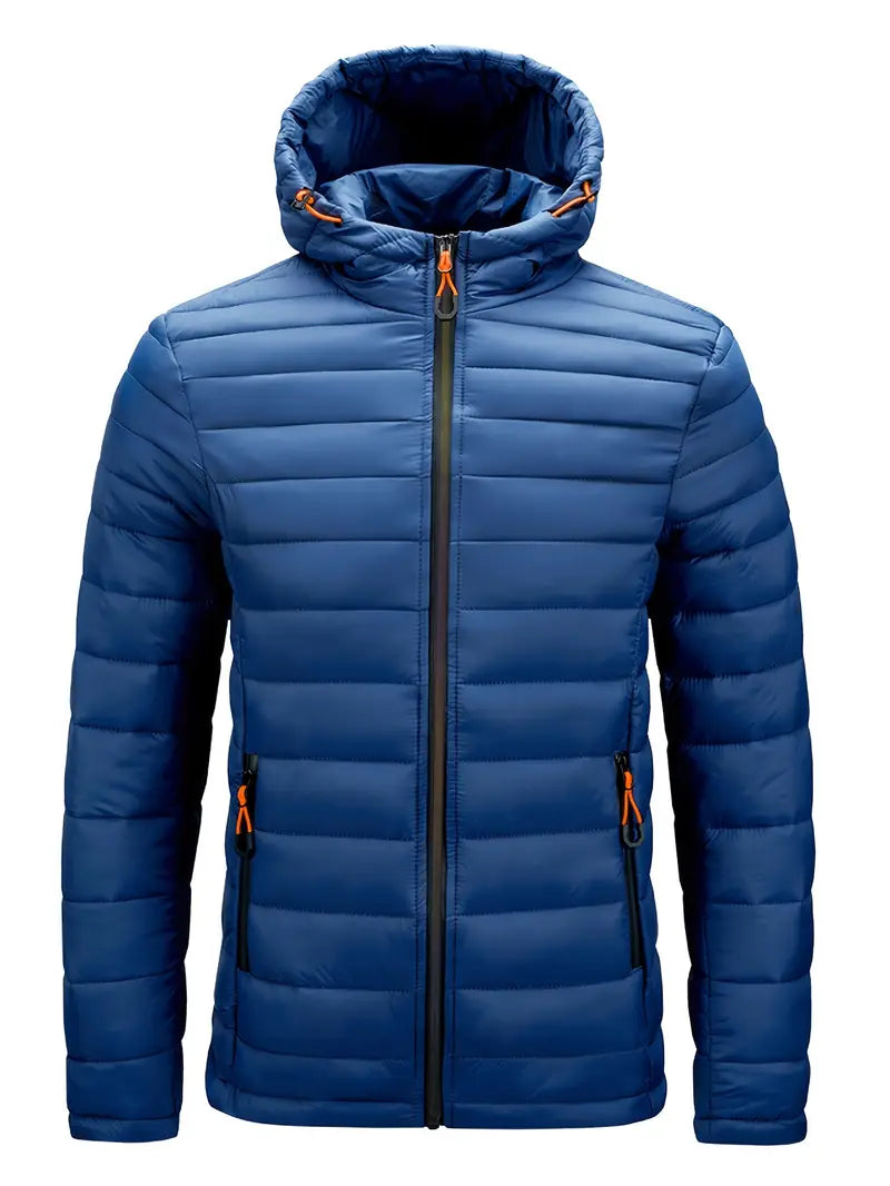 Men's Elegant Hooded Jacket with Hooded