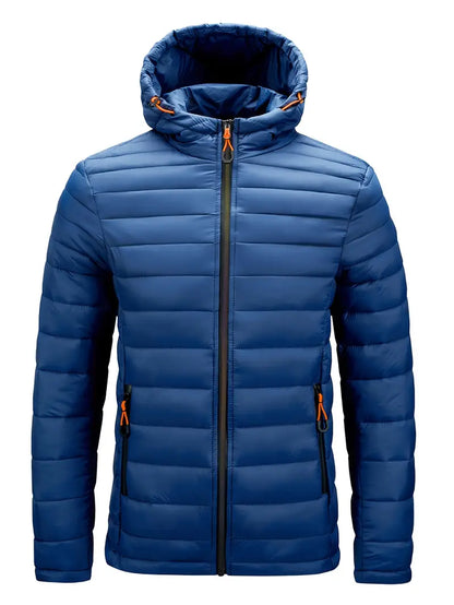 Men's Elegant Hooded Jacket with Hooded
