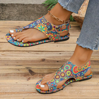 Rosa | Women's Breathable Open-Toe Vintage Bohemian Sandals