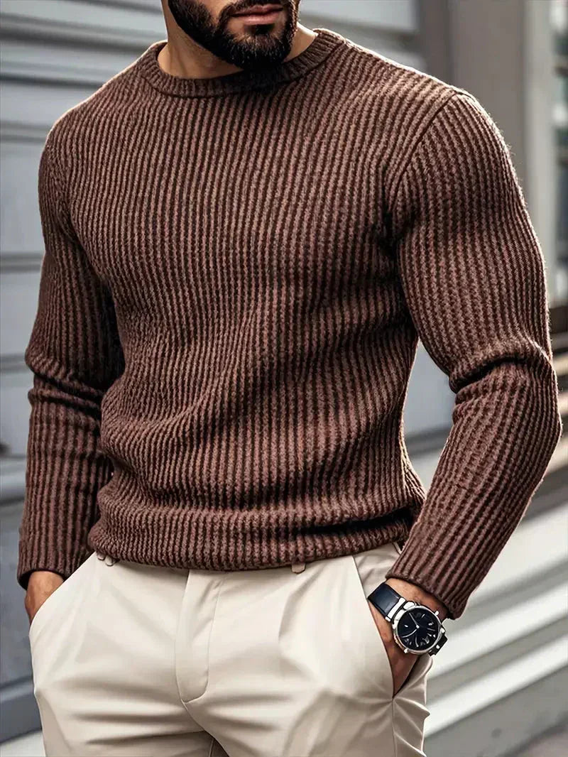 Men's Relaxed Brit & Boho | Logan Luxe Jumper