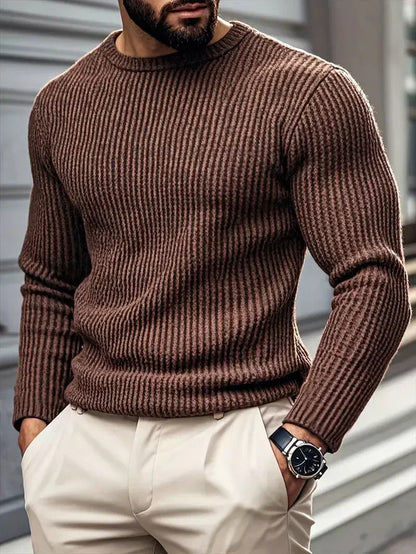 Men's Relaxed Brit & Boho | Logan Luxe Jumper