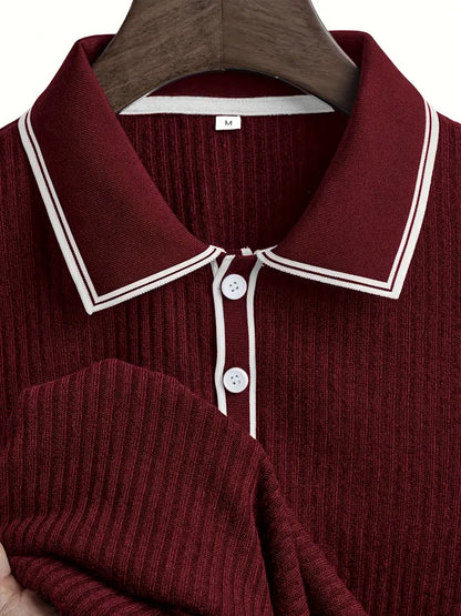 Emilio | Men's Custom Ribbed Polo