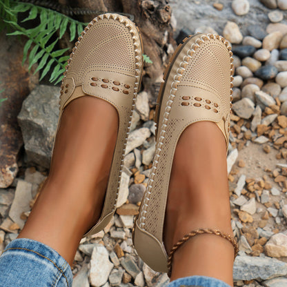 Susan | Women's Cushioned Slip-On Orthopedic Flat Shoes with Arch Support