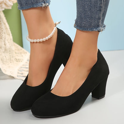 Tally | Women's Cushioned Slip-On Elegant Orthopedic Heels with Arch Support