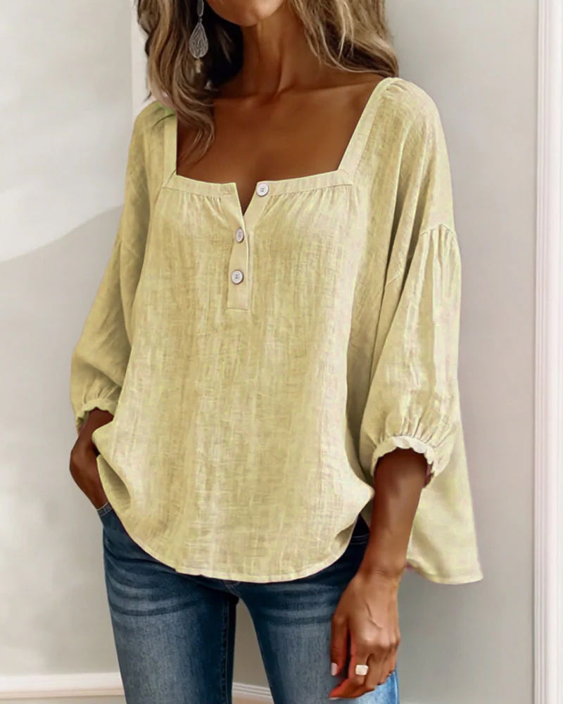 Lily | Neck Long Sleeve Blouse