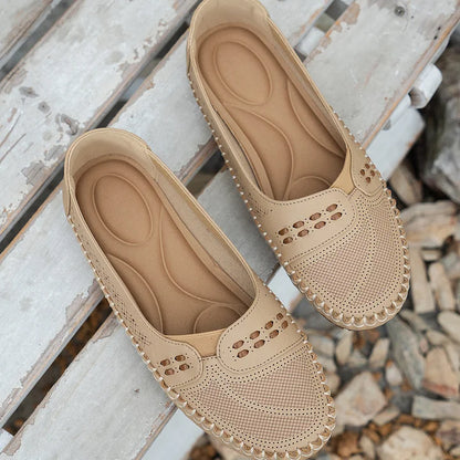 Paulette | Women's Cushioned Slip-On Chic Orthopedic Footwear with Arch Support