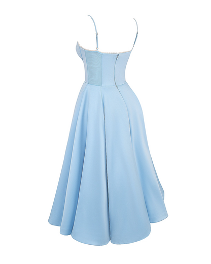 Ophira | Women's Classy Corset Midi Dress