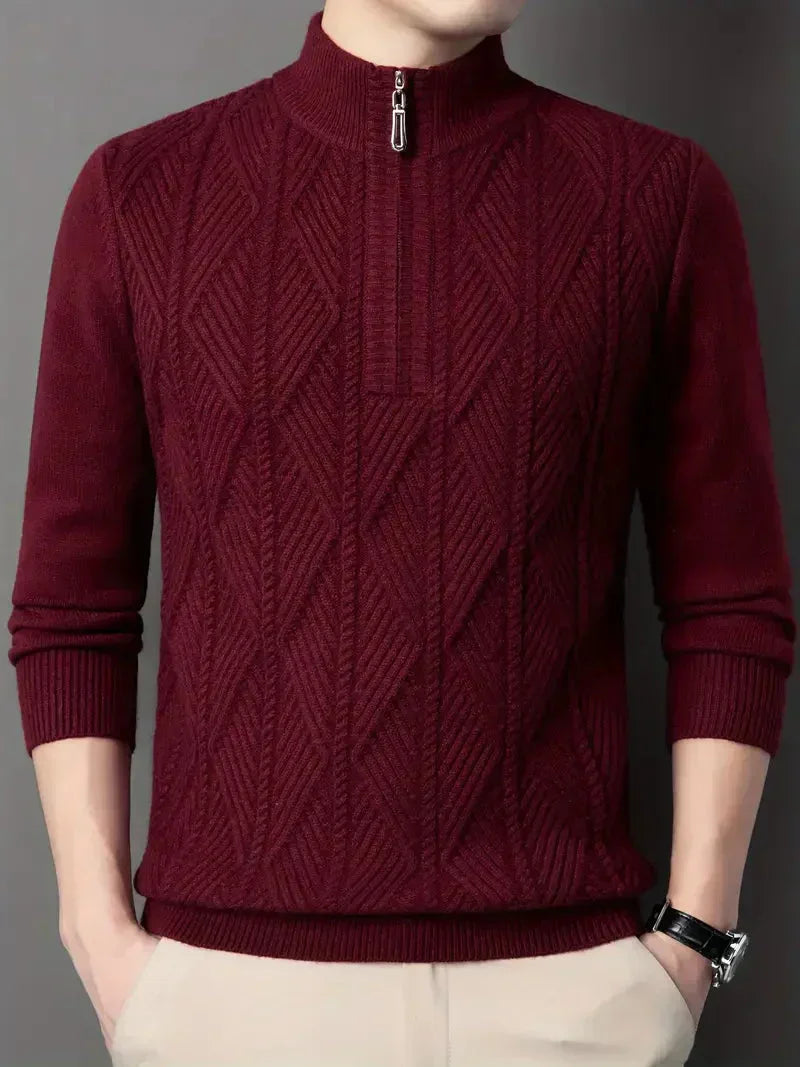 Men's Brit & Boho | The Everest Cable Jumper