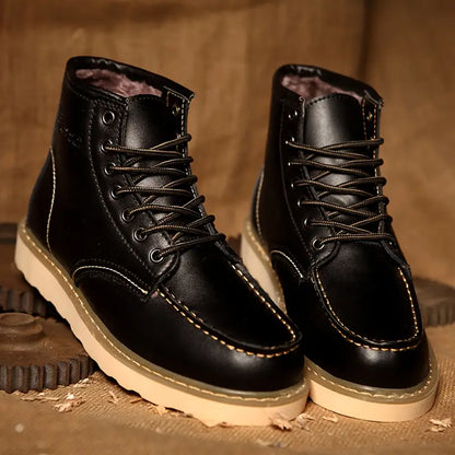 Jakob | Men's Cushioned Lace-Up Retro Boots