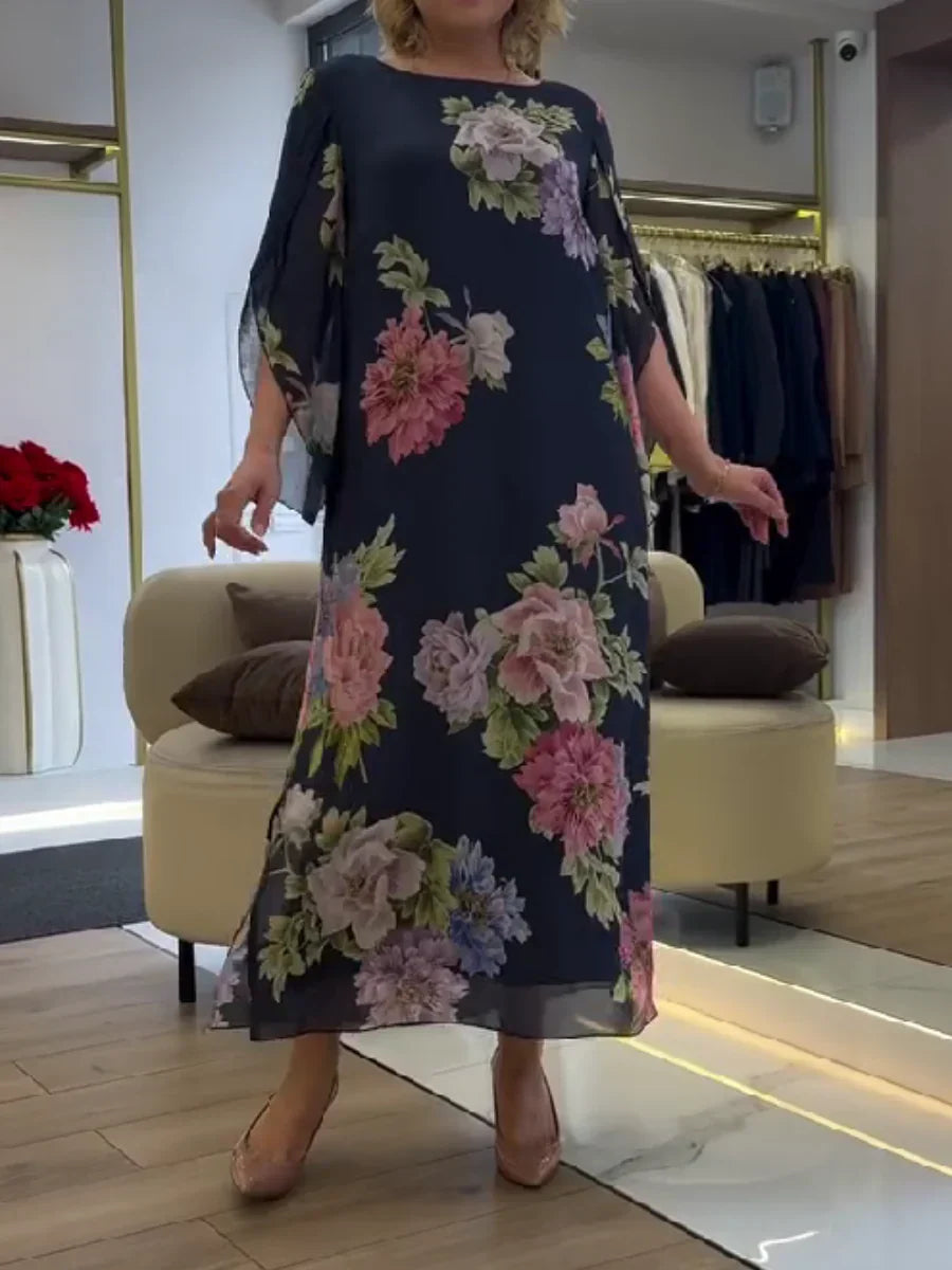 Women's Lightweight Floral Print Maxi Dress for Ultimate Comfort