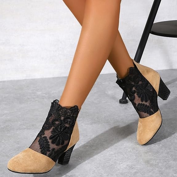 Jane | Women's Cushioned Lace-Up Elegant Summer Pumps