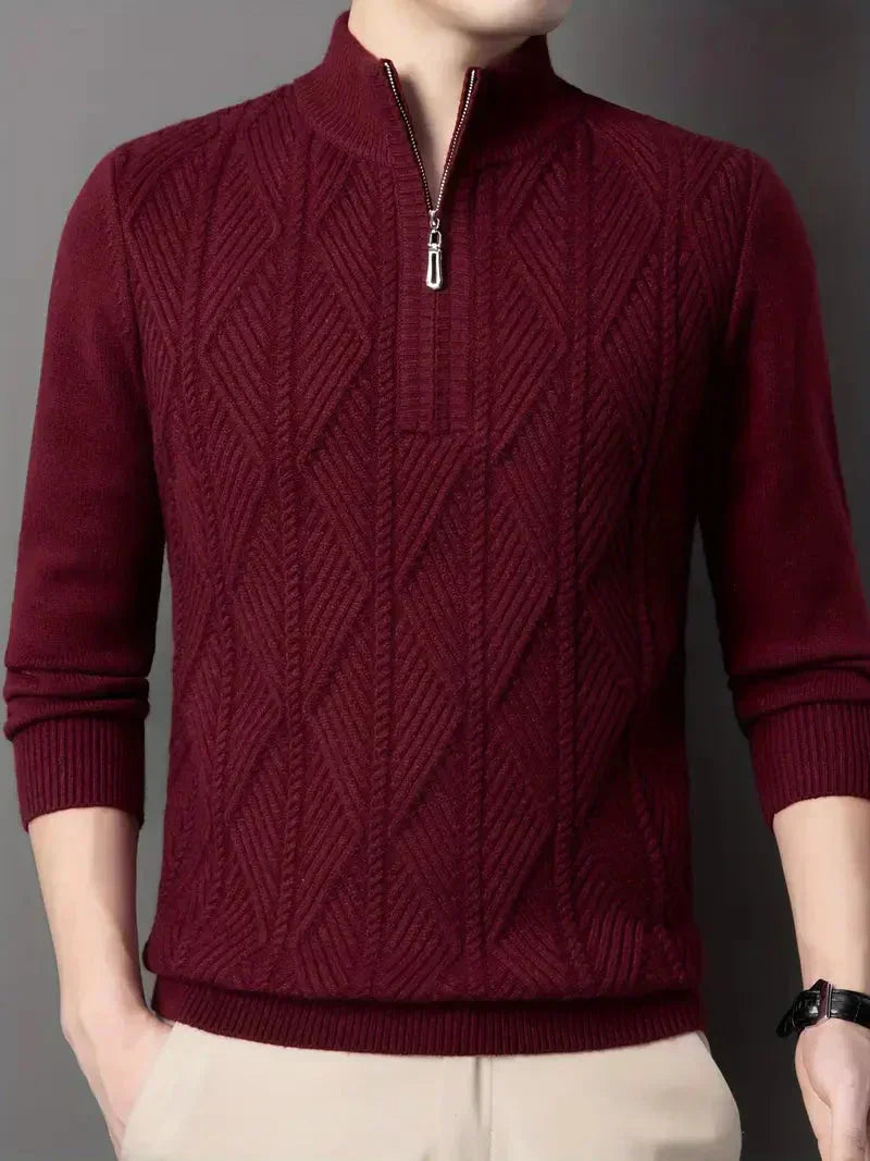 Men's Brit & Boho | The Everest Cable Jumper