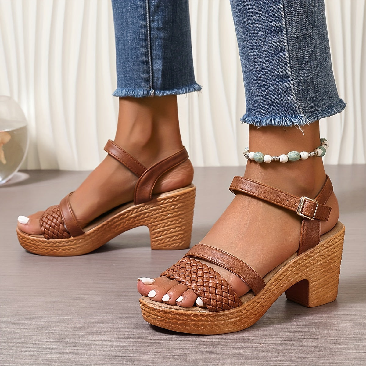 Women's Haven Braided Heel Sandals