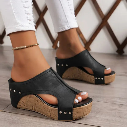 Women's Breathable Open-Toe Melissa Comfort Orthopedic Sandals with Arch Support