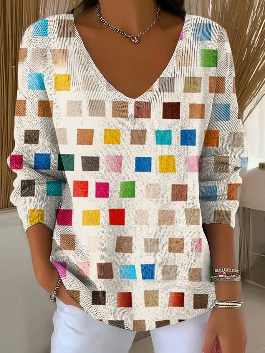Beatrice | Women's Pullover with V-Neck