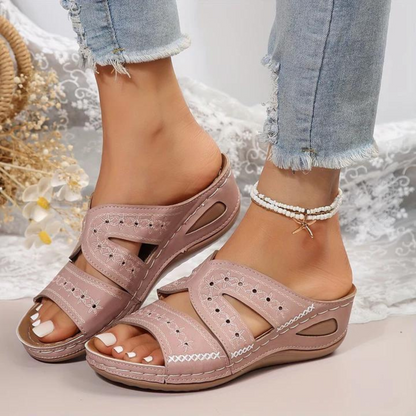 Women's Breathable Open-Toe Sandy's Orthopedic Sandals for Daily Comfort