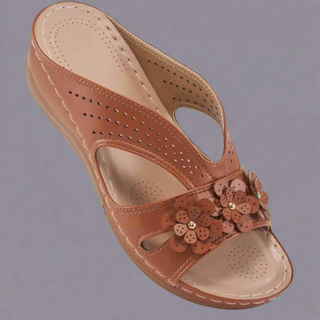 Sibindra | Women's Cushioned Open-Toe Orthopedic Sandals for Sensitive Feet
