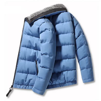 Men's Premium Padded Winter Jacket with Long Sleeve