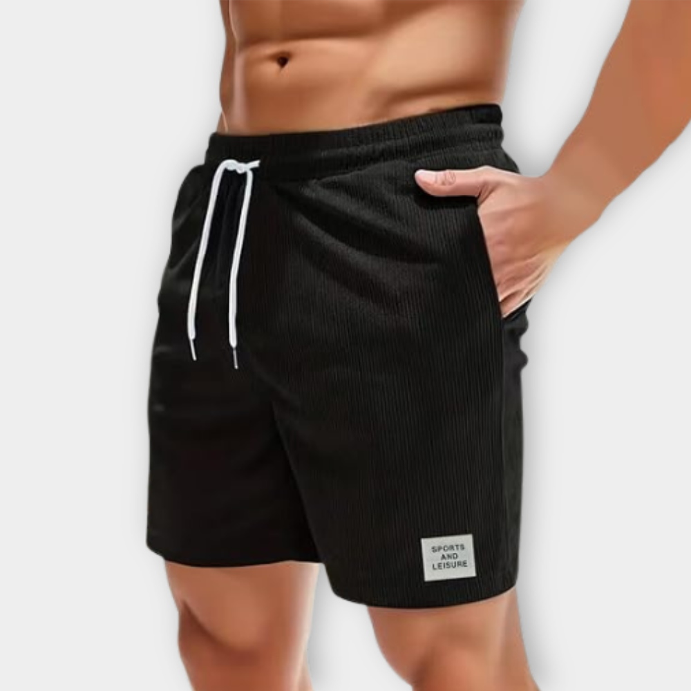 Darren | Men's Relaxed Summer Leisure Shorts with Drawstring