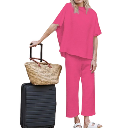 Aella | Women's Relaxed Batwing Sleeve Comfort Set