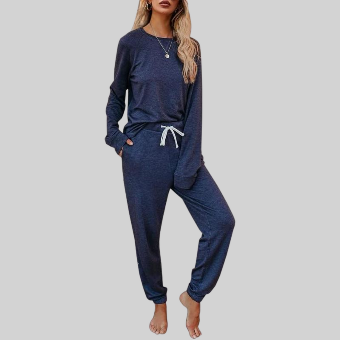 Josie | Women's Casual Long Sleeve & Sweatpants Set