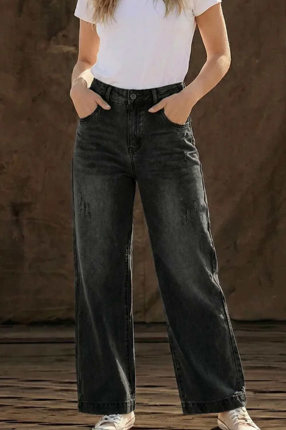 Clarissa | Women's Retro High Waist Denim Jeans