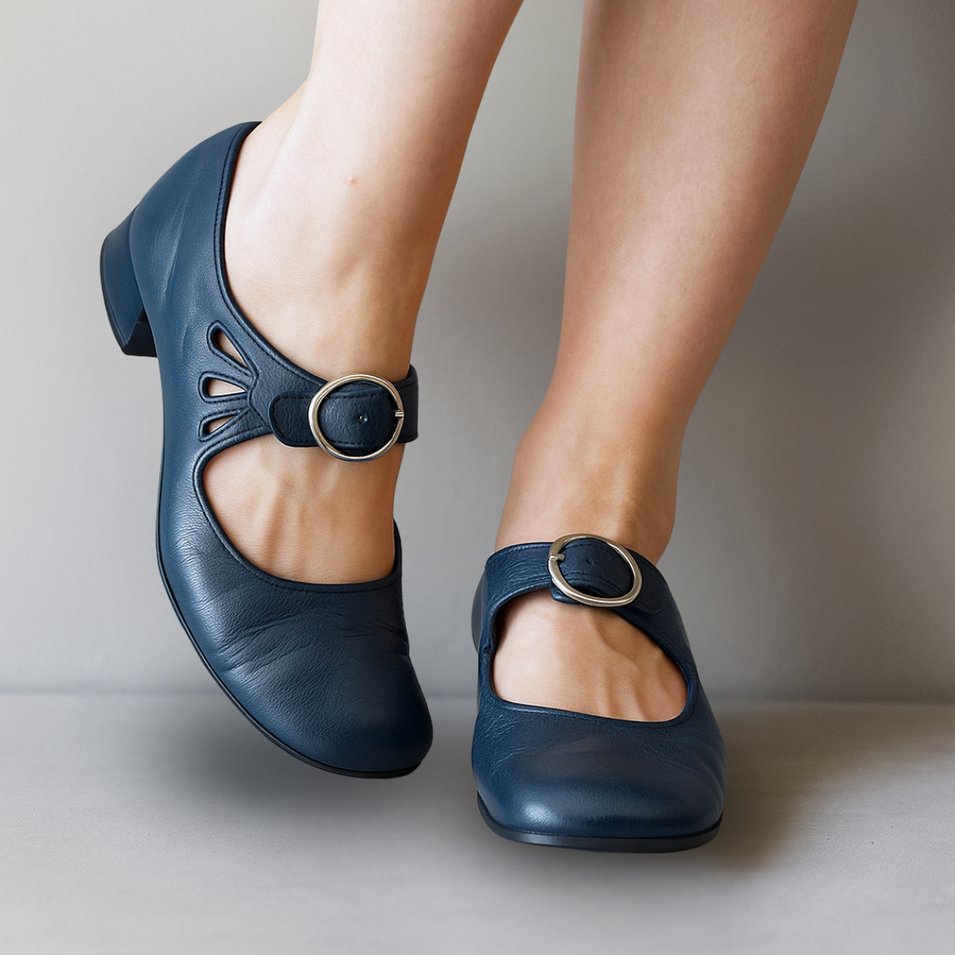 Mary | Orthopedic Leather Flats