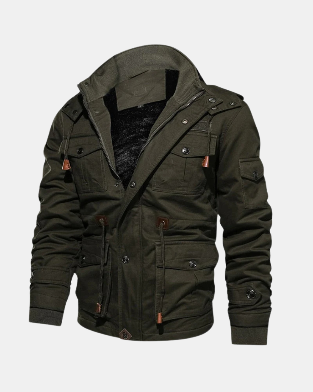 Men's Luca Casual Jacket with Turtle Neck