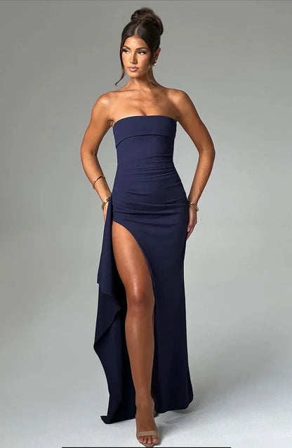 Stacy | Women's Off-Shoulder Maxi Dress