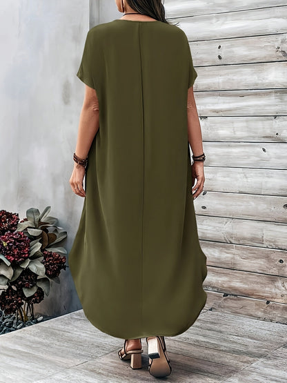 Gwendie | Women's Flowing Comfort Midi Dress
