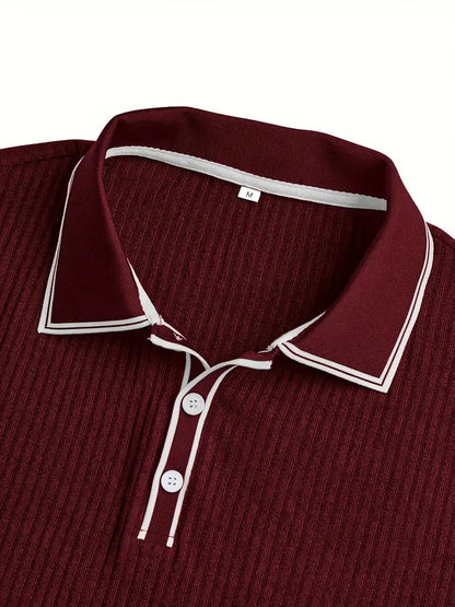 Emilio | Men's Custom Ribbed Polo
