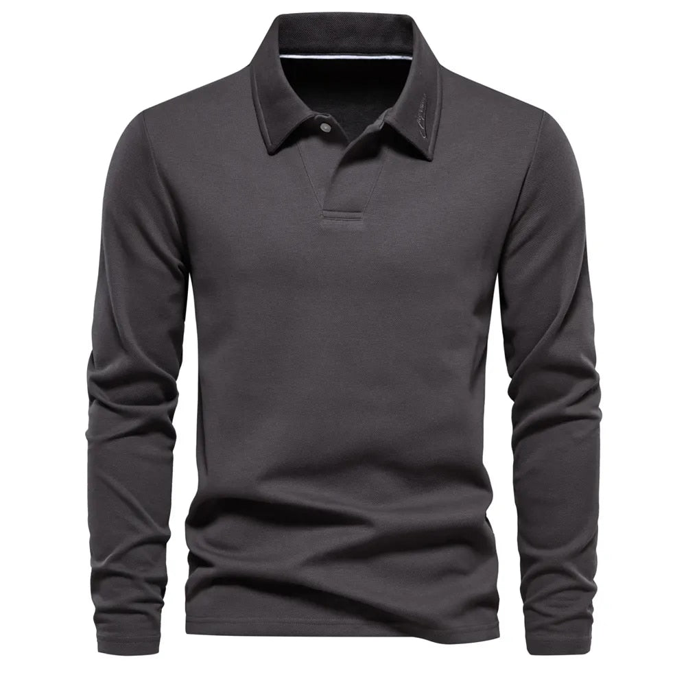 Levi | Men's Polo Pullover with Long Sleeve