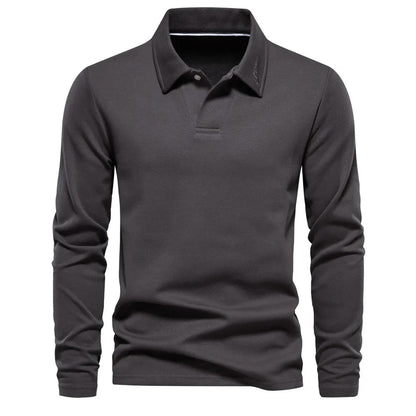 Levi | Men's Polo Pullover with Long Sleeve