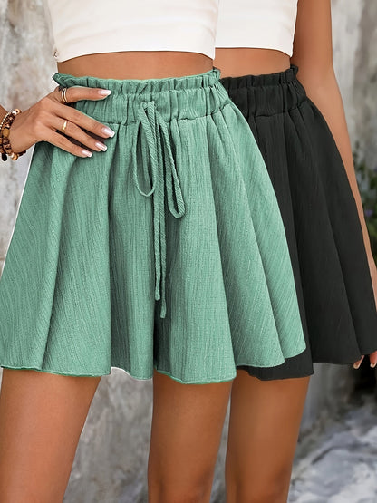 Vega | Women's Elegant Beach Shorts (1+1 Free) with Drawstring