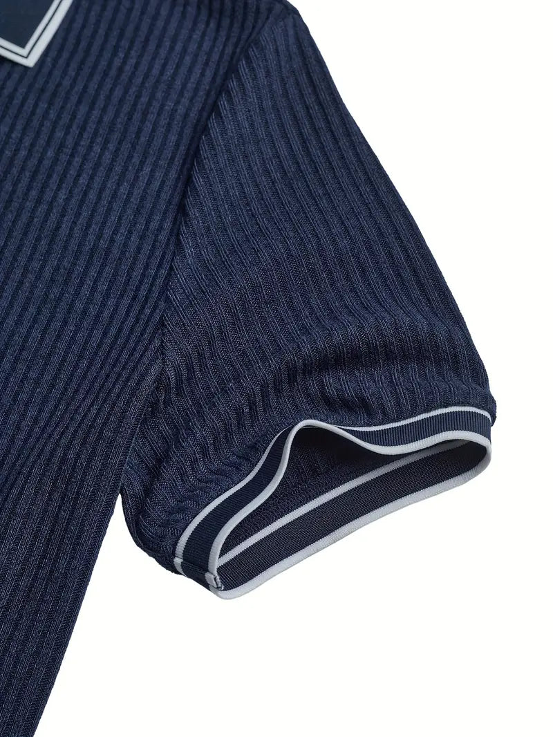 Emilio | Men's Custom Ribbed Polo