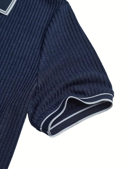 Emilio | Men's Custom Ribbed Polo