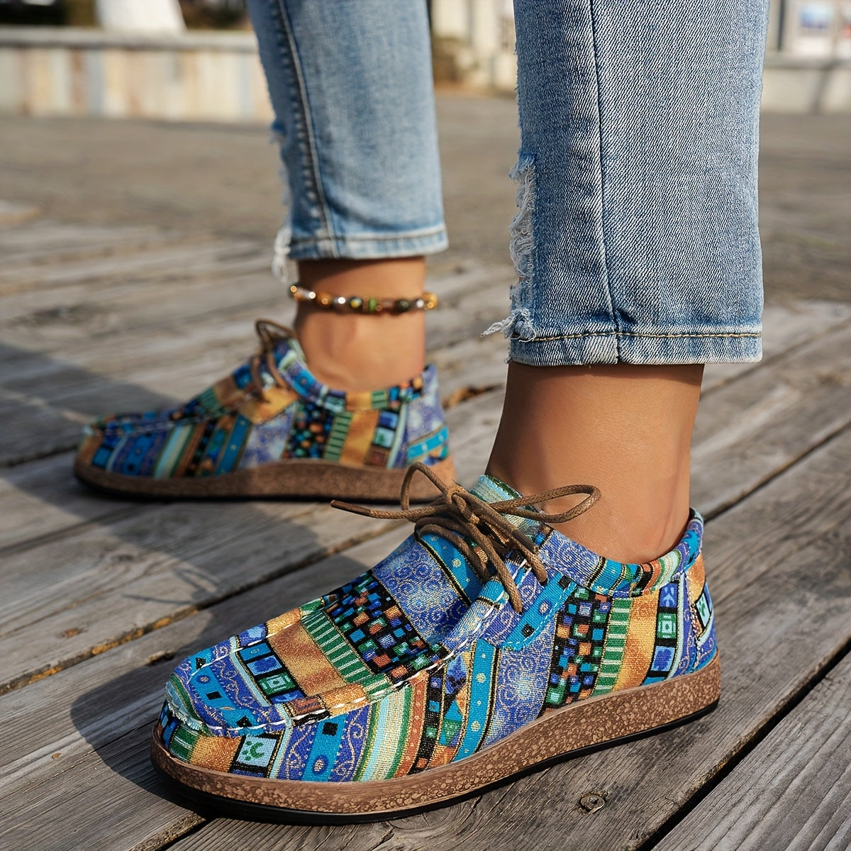 Mira | Cushioned Slip-On Vintage Orthopedic Shoes