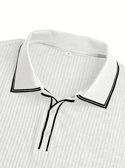 Emilio | Men's Custom Ribbed Polo