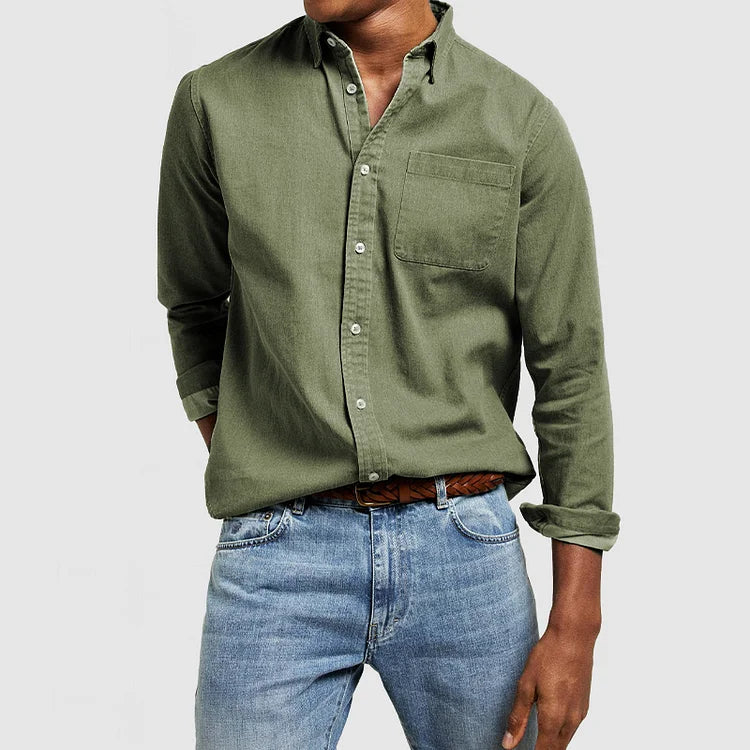 Alex | Men's Casual Shirt with Long Sleeve
