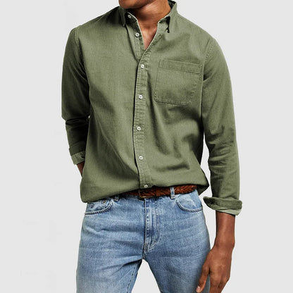 Alex | Men's Casual Shirt with Long Sleeve