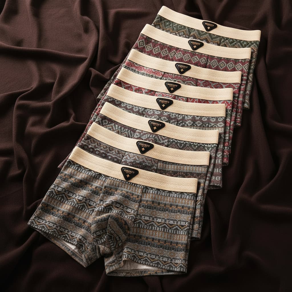 Men's Retro-Style Porter Boxer Briefs