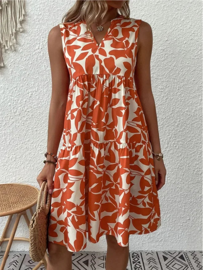 Elena | Women's Airy Summer Midi Dress