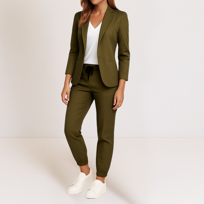 Rupert | Two-piece women's suit with Drawstring