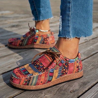 Mira | Cushioned Slip-On Vintage Orthopedic Shoes
