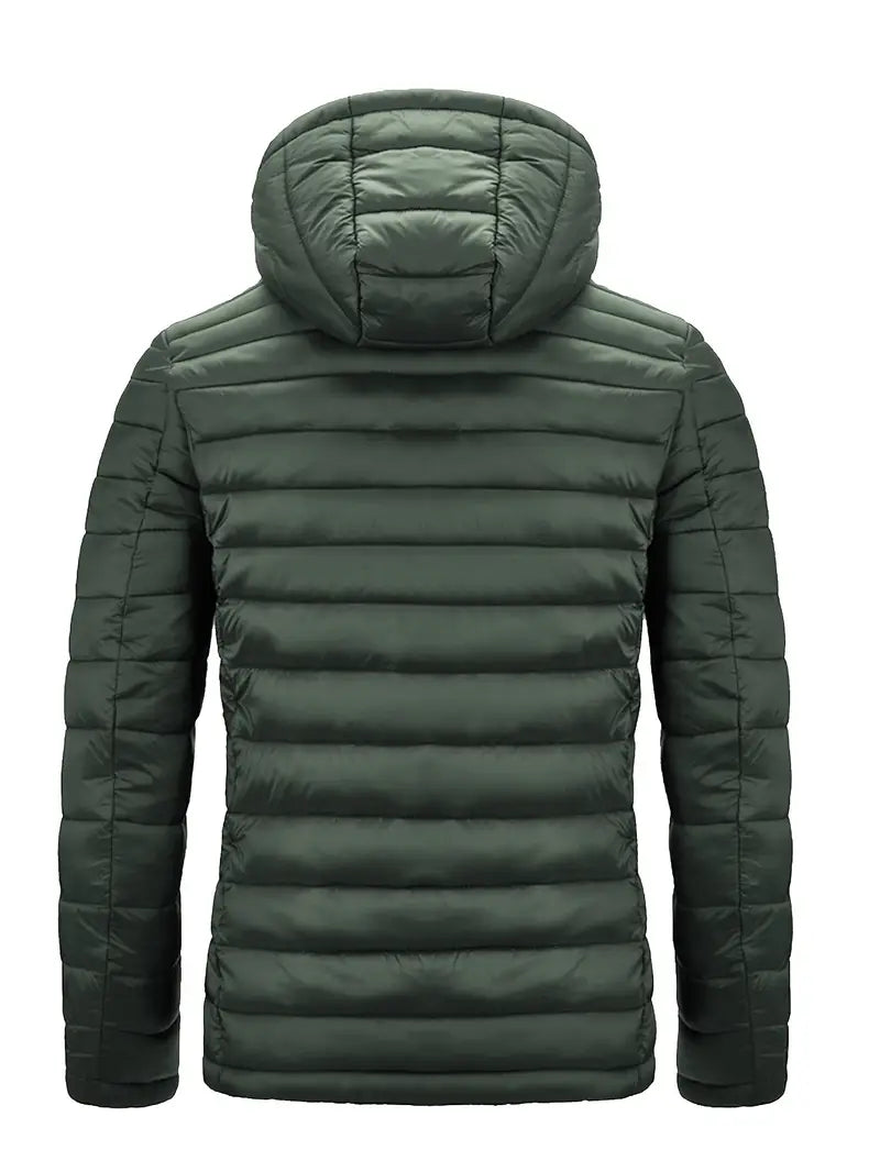 Men's Elegant Hooded Jacket with Hooded