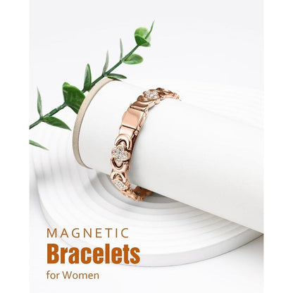 Aurelia | Elegant Magnetic Copper Bangle