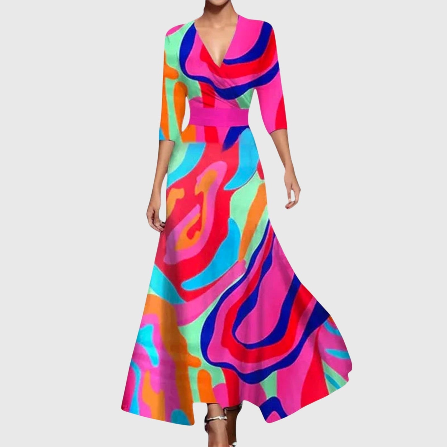Leila | Women's Sophisticated Chic Midi Dress